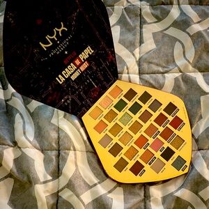 Money Heist NYX eyeshadow palette